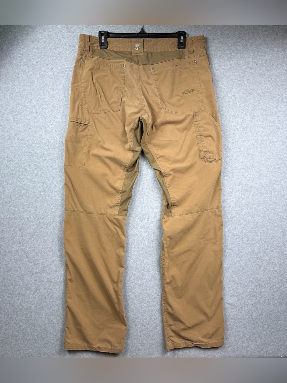 KĂHL Radikal Khaki Performance Hiking Trail Pants Menâs 34x34 - Picture 4 of 12